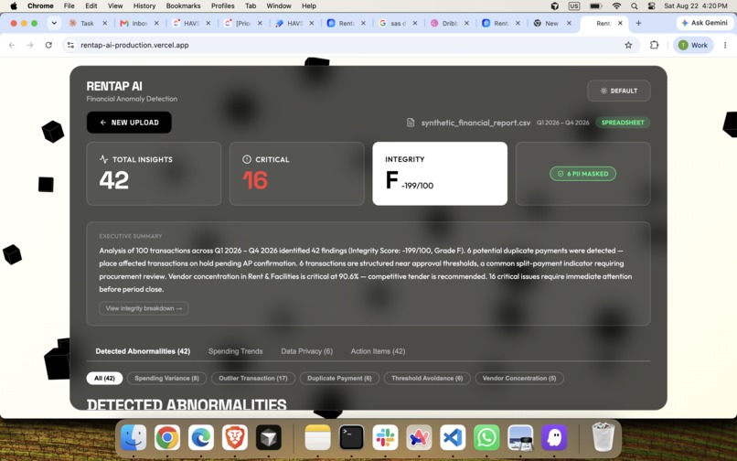 Rentap AI – screenshot 2