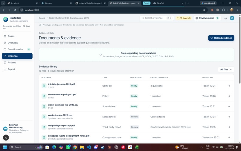 BuktiESG – screenshot 3