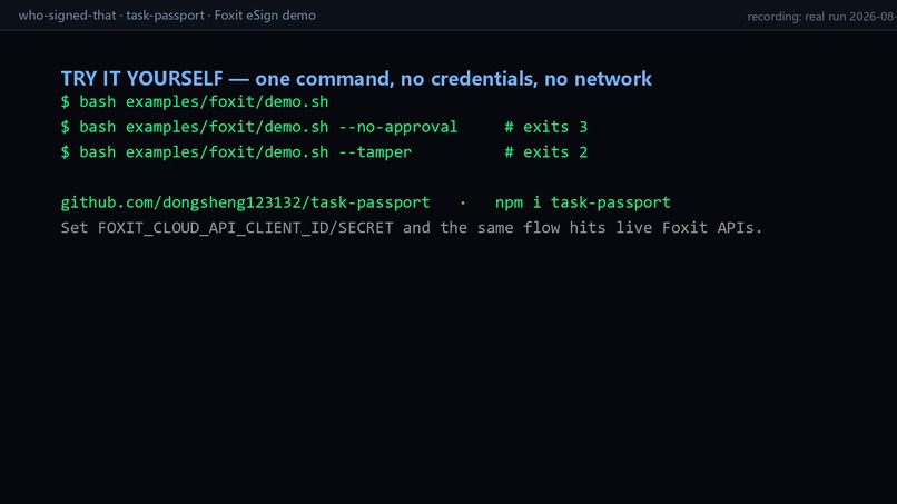 Who Signed That – screenshot 2