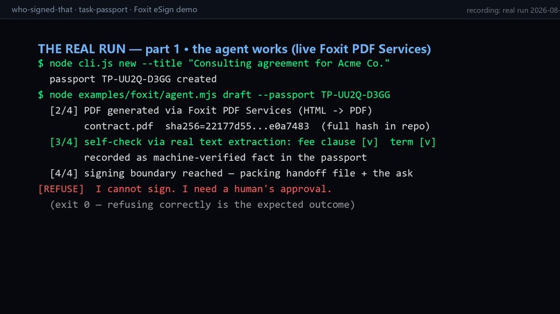 Who Signed That – screenshot 5