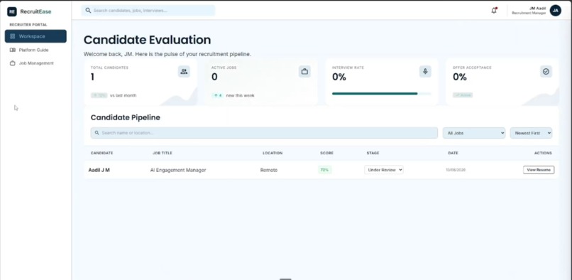 RecruitEASE – screenshot 8