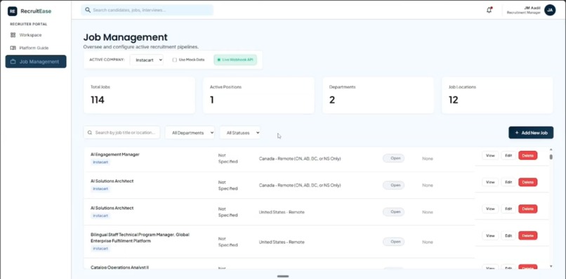 RecruitEASE – screenshot 9
