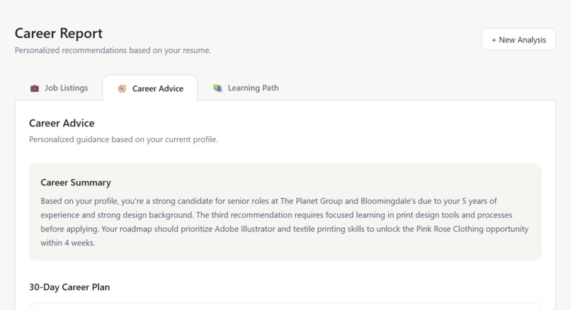 Career AI – screenshot 3