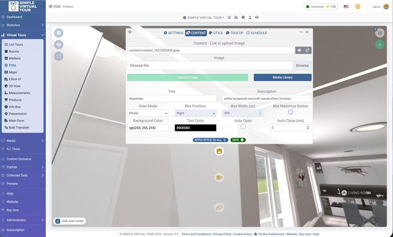 Simple Virtual Tour – screenshot 5