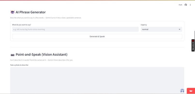 Audio-Accessibility Communicator – screenshot 3