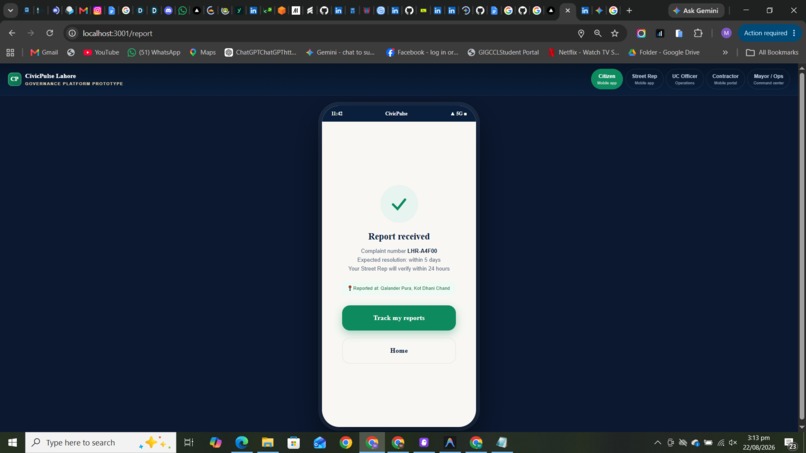 CivicPulse Lahore – screenshot 4