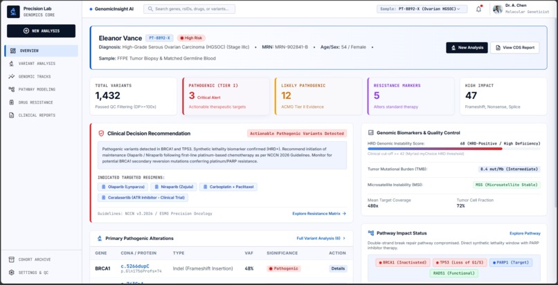 Disease resistant genomic data – screenshot 1