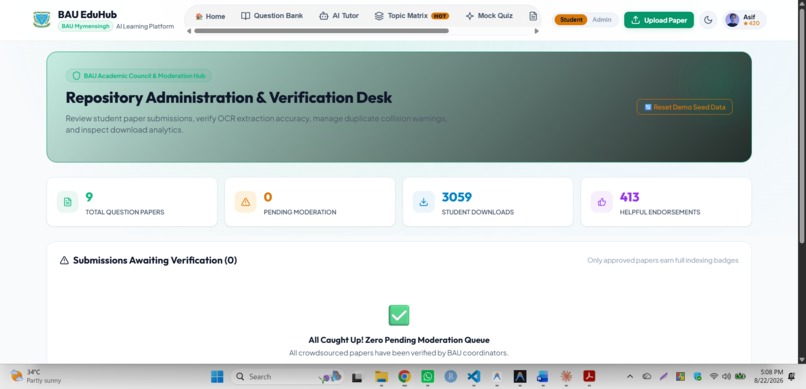 Smart Exam Preparation & Previous Question Repository – screenshot 4