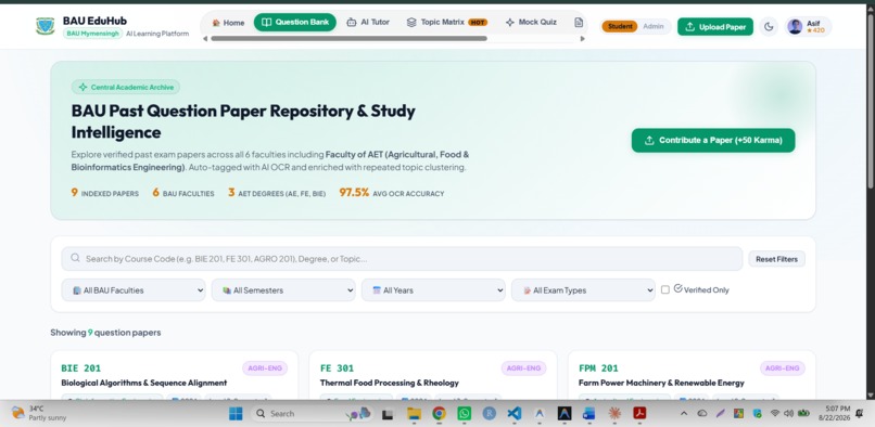 Smart Exam Preparation & Previous Question Repository – screenshot 6