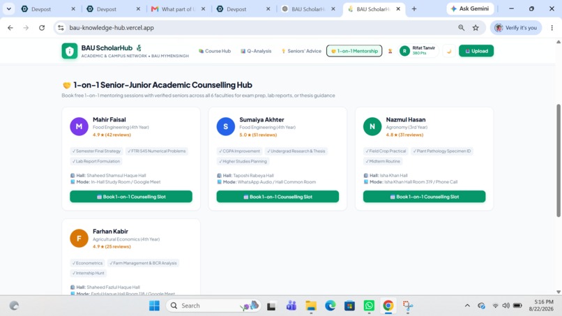 BAU ScholarHub – screenshot 3