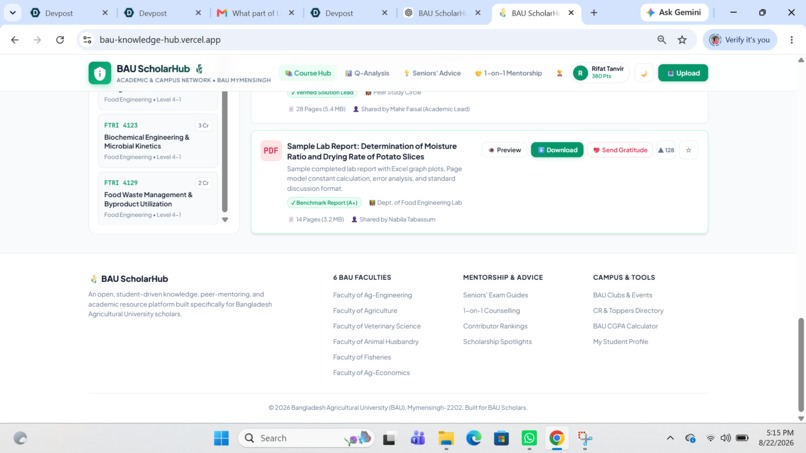 BAU ScholarHub – screenshot 4