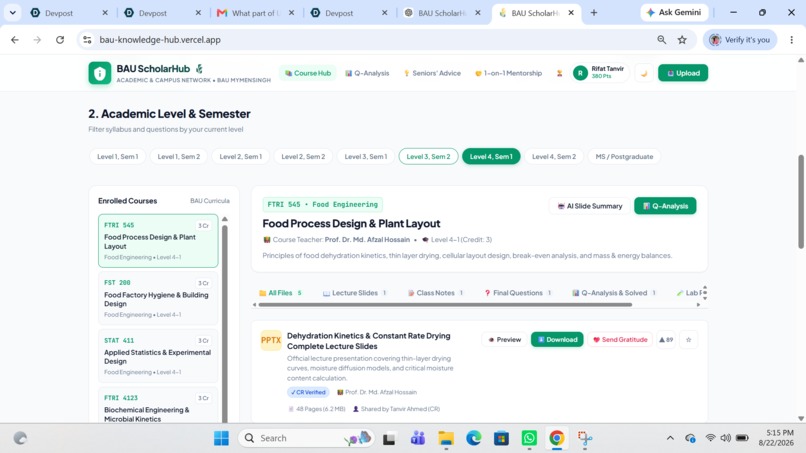 BAU ScholarHub – screenshot 5