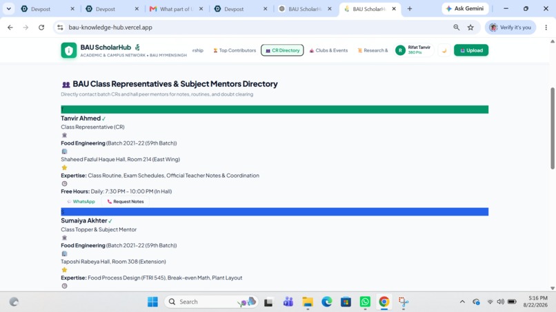 BAU ScholarHub – screenshot 6