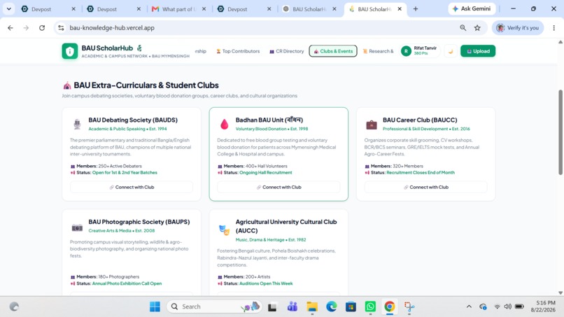 BAU ScholarHub – screenshot 9