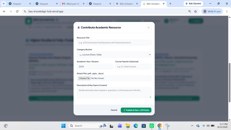 BAU ScholarHub – screenshot 11