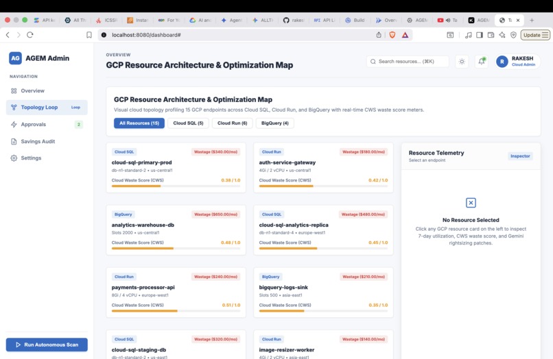 AGEM (autonomous Google powered Efficiency Manager) – screenshot 4