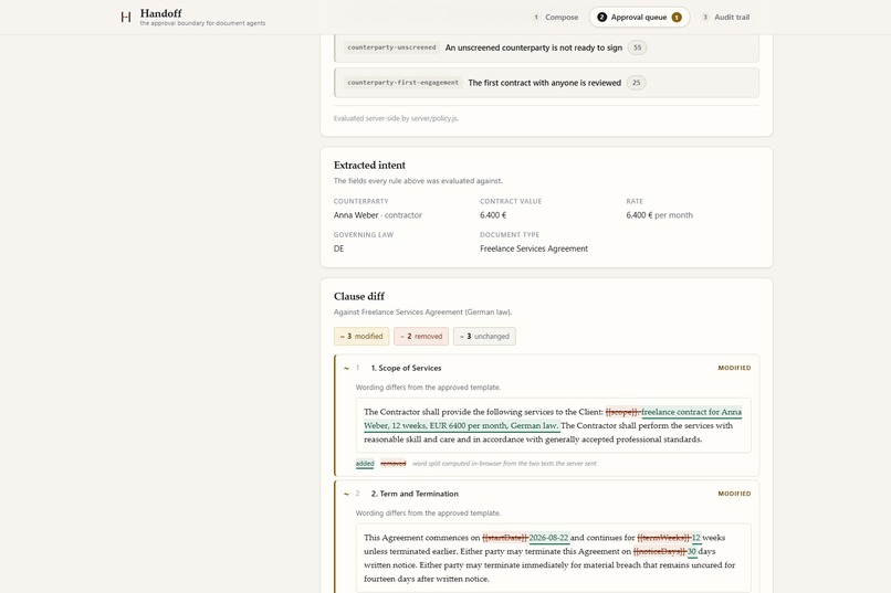 Handoff – screenshot 4