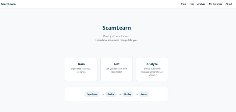 ScamLearn – screenshot 2