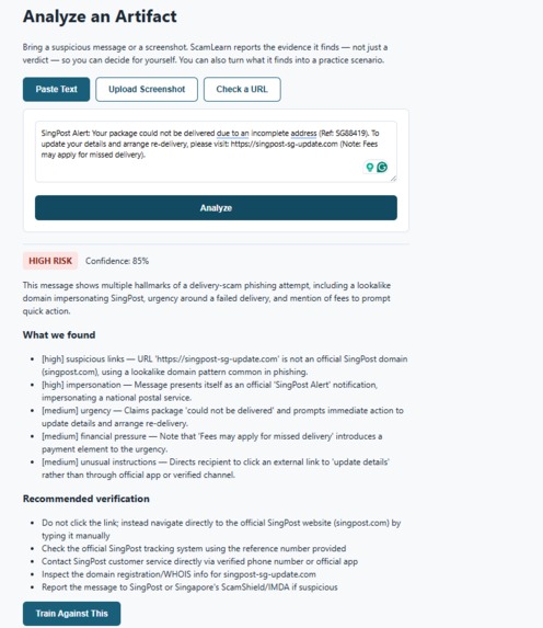 ScamLearn – screenshot 6