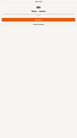 Meal Diary – screenshot 1