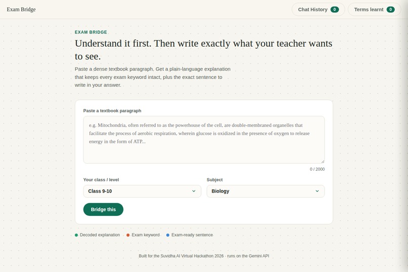 Exam Bridge – screenshot 1