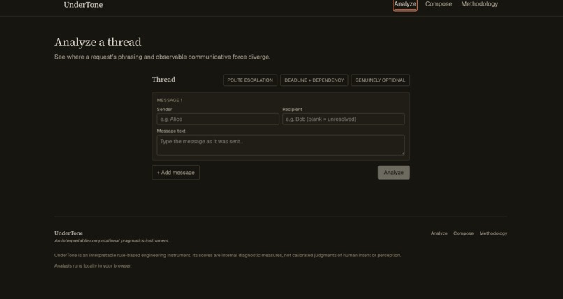 Undertone – screenshot 2