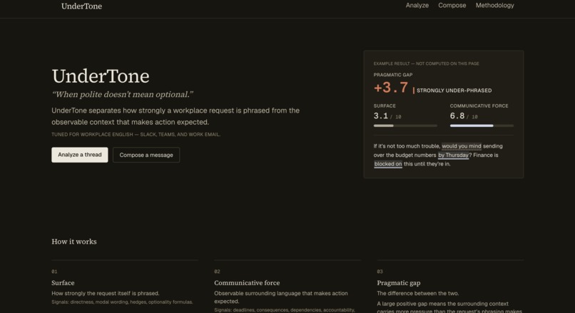 Undertone – screenshot 4