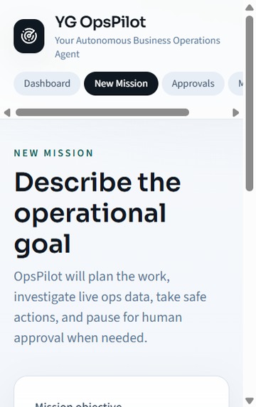 YG OpsPilot – screenshot 4