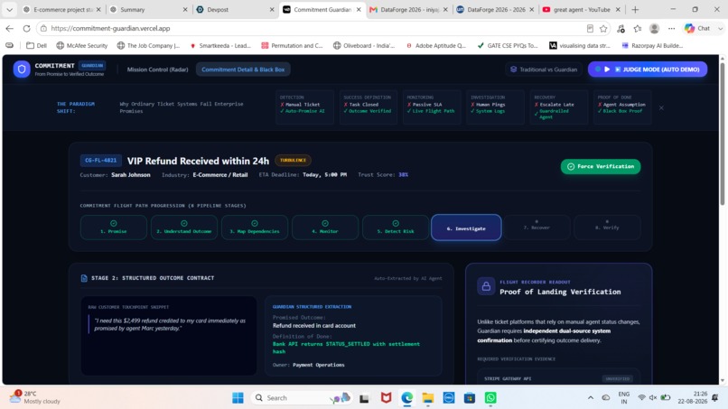 Commitment Guardian – screenshot 2