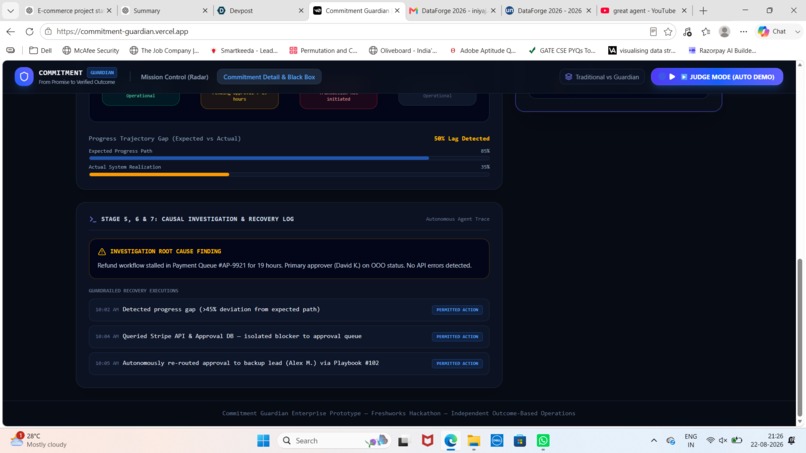 Commitment Guardian – screenshot 4