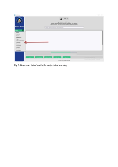 Offline AI Tutor for WAEC:Smart learning without internet. – screenshot 1