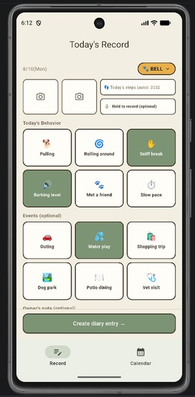 Pet Walk Diary – screenshot 5