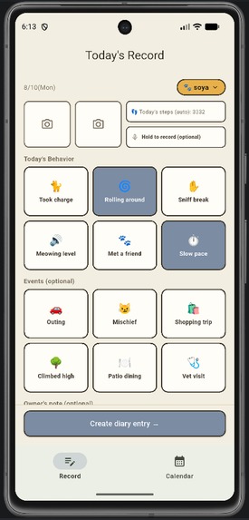 Pet Walk Diary – screenshot 6