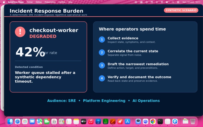 BOSAI Governed Incident Agent – screenshot 1