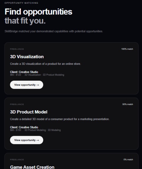 SkillBridge AI – screenshot 4