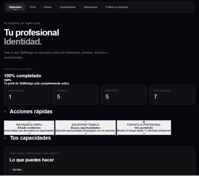 SkillBridge AI – screenshot 1