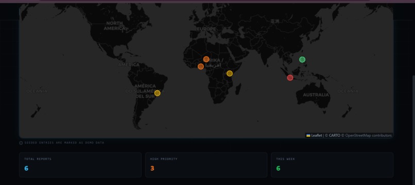 ECHO — Environmental Crisis & Hazard Observatory – screenshot 2