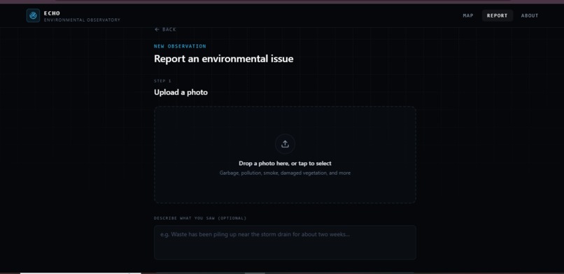 ECHO — Environmental Crisis & Hazard Observatory – screenshot 3