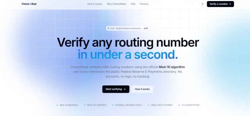 Check4Real – screenshot 1