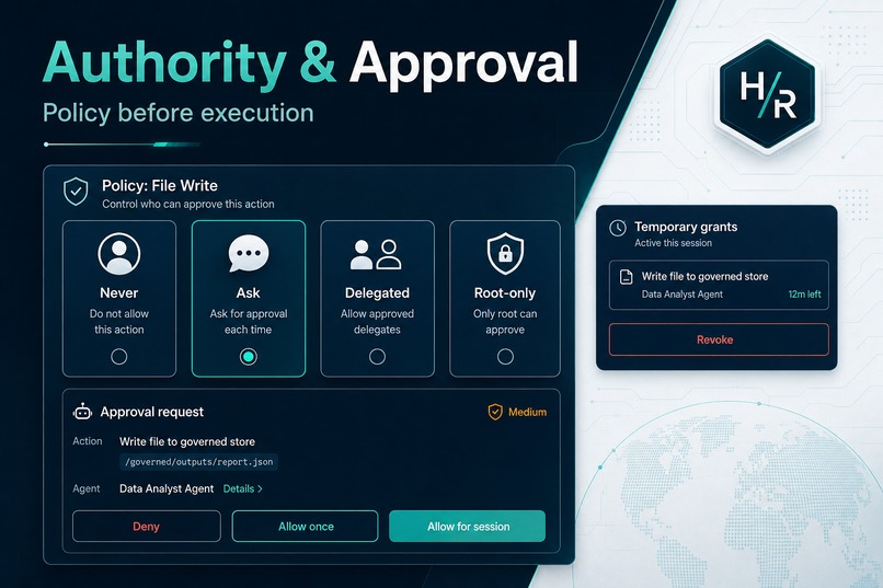 H/R Native — Governed Agent Runtime – screenshot 1