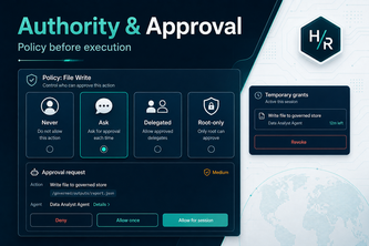 H/R Native — Governed Agent Runtime