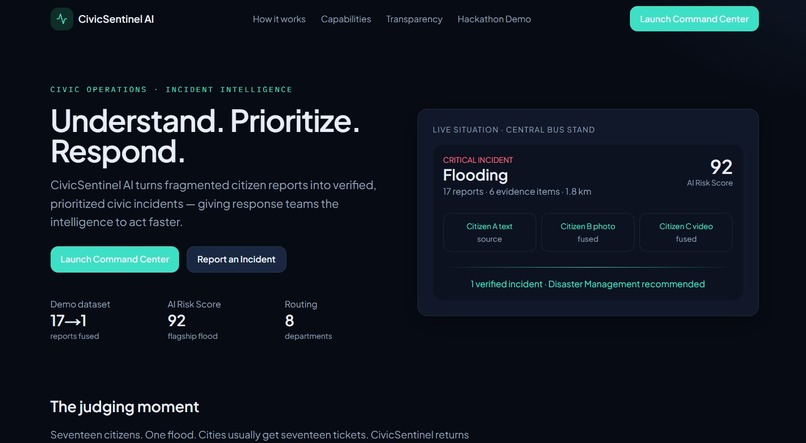 CivicSentinel AI – screenshot 2
