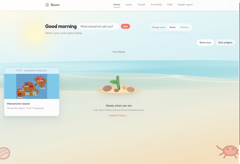Bloom – screenshot 1