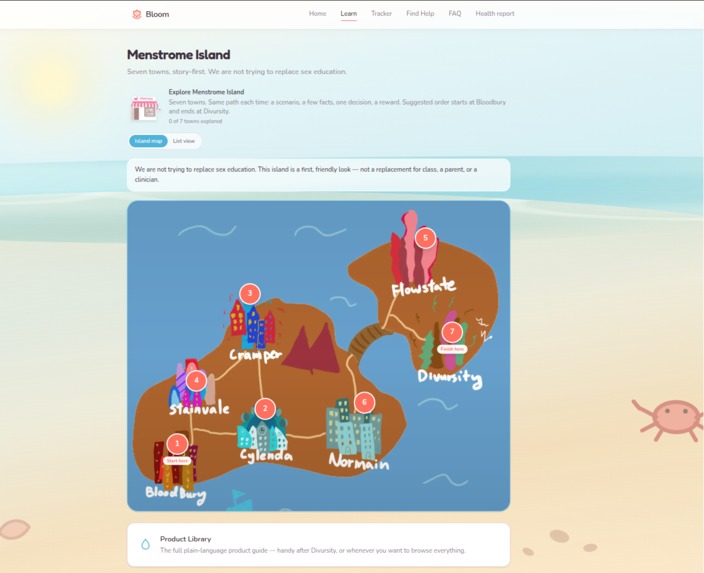 Bloom – screenshot 2