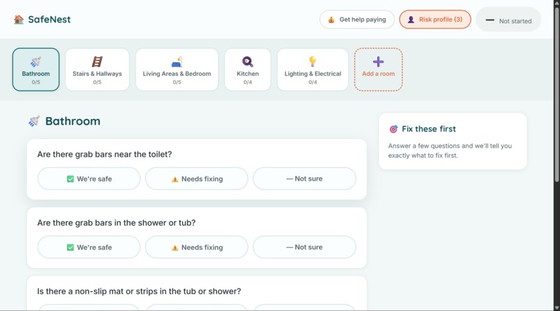 SafeNest – screenshot 3