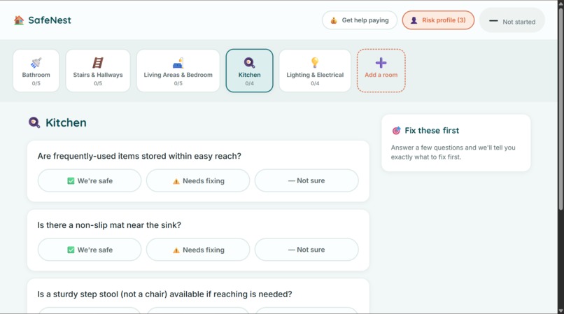SafeNest – screenshot 6