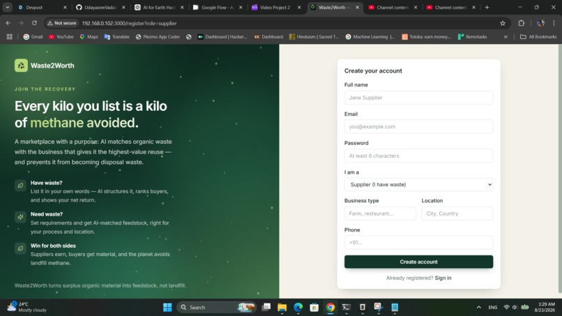 Waste2Worth – screenshot 2