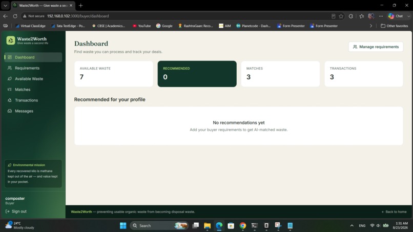 Waste2Worth – screenshot 4