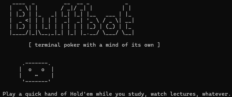 Bluffbot  – screenshot 1