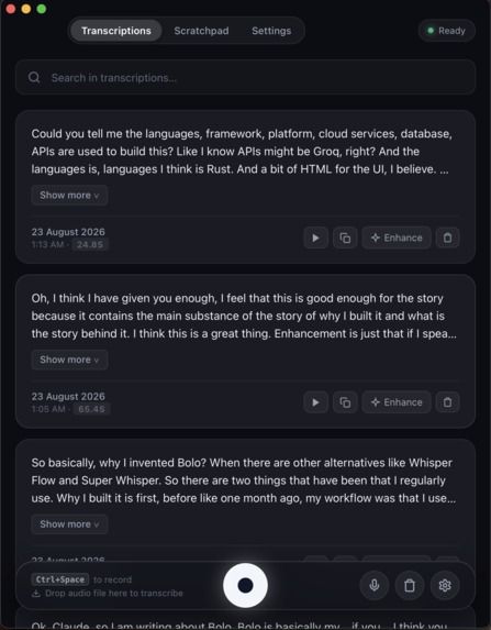 Bolo – screenshot 3